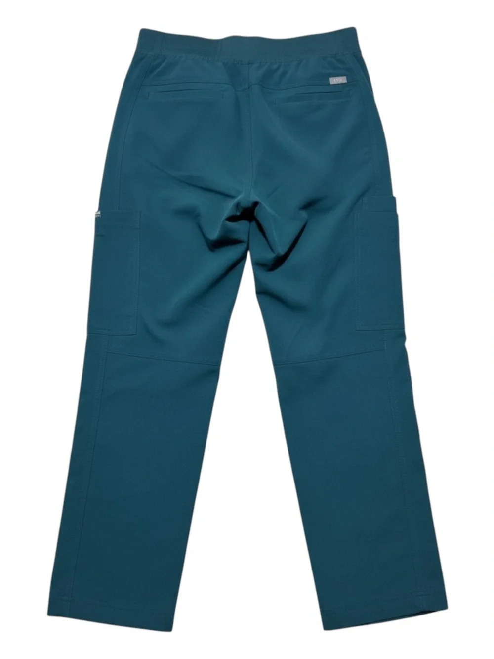 FIGS Men's Axim Cargo Scrub Pants Caribbean Blue S/S Small Short T2001S
